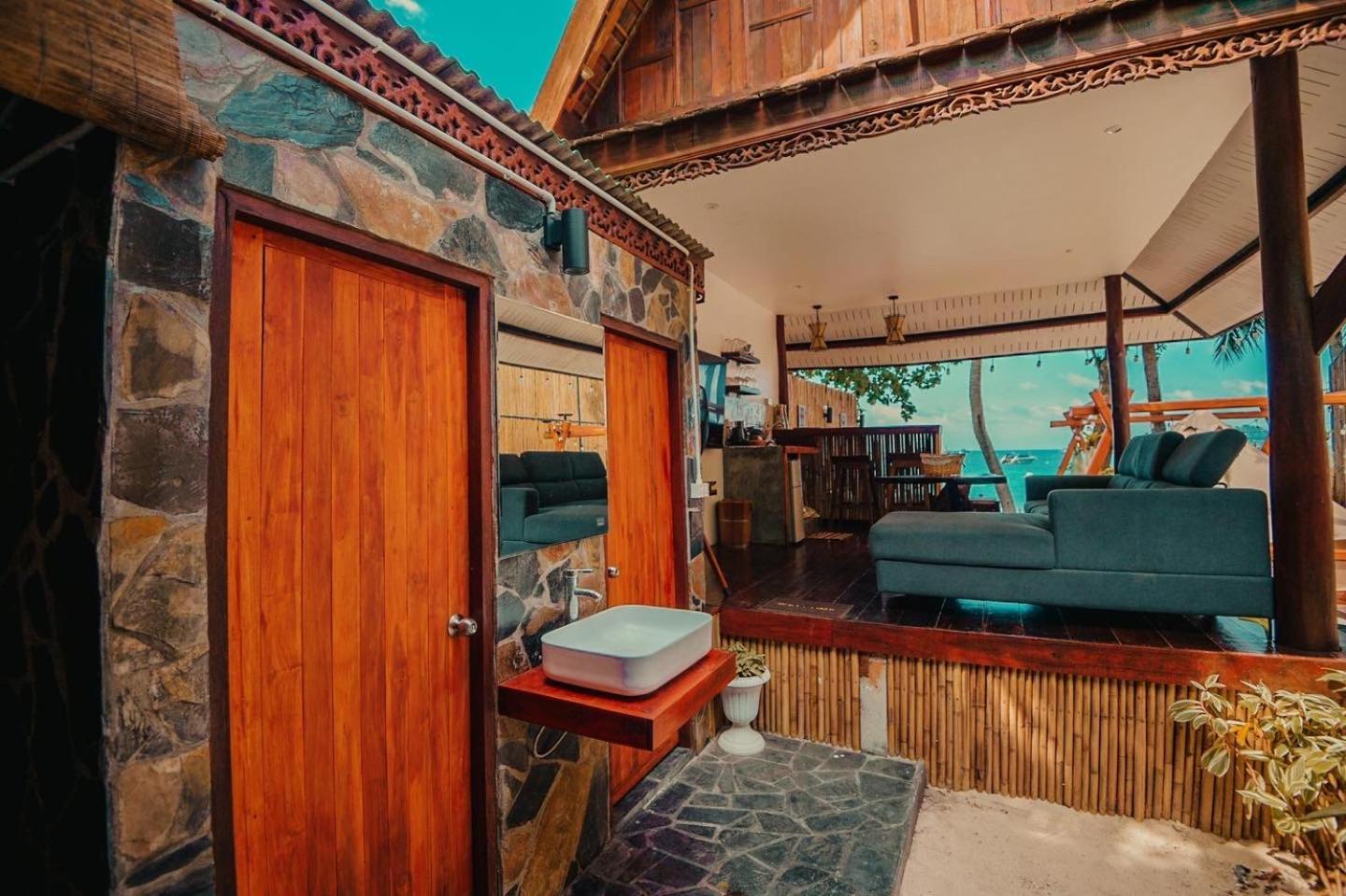 Natures Edge Beachfront Luxury Glamping タオ島 エクステリア 写真
